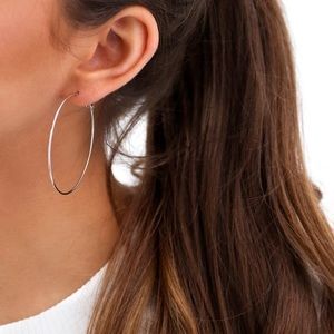 NEW Hoop Earrings Silver and Gold